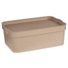 Boîte Multiusage Beige Plastique 6 L (21 x 11 x 32 cm) (12 Unités)