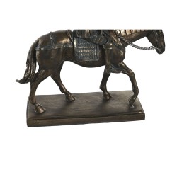 Figurine Décorative DKD Home Decor 20 x 7 x 22 cm Cheval Cuivre