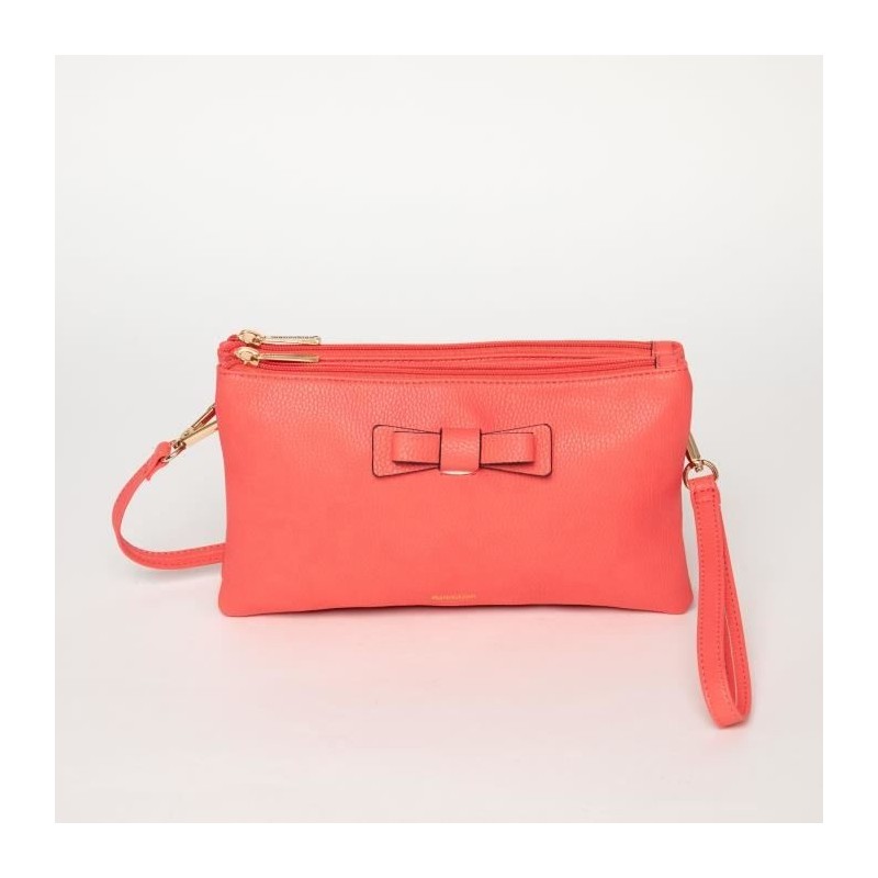 MANOUKIAN Pochette Cecil Corail Femme