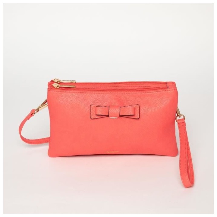 MANOUKIAN Pochette Cecil Corail Femme