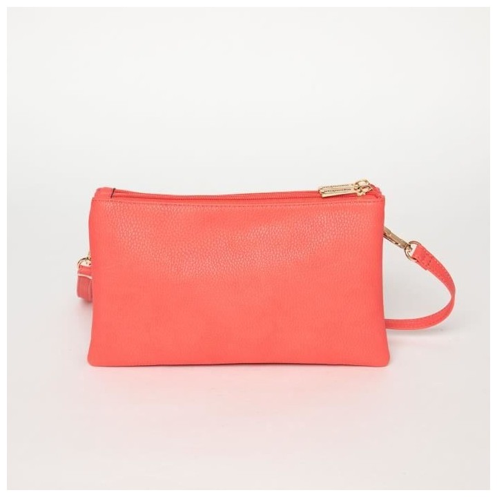 MANOUKIAN Pochette Cecil Corail Femme