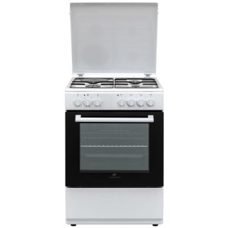 CONTINENTAL EDISON Cuisiniere mixte 3+1 60x60 Multifonction Cata Allum