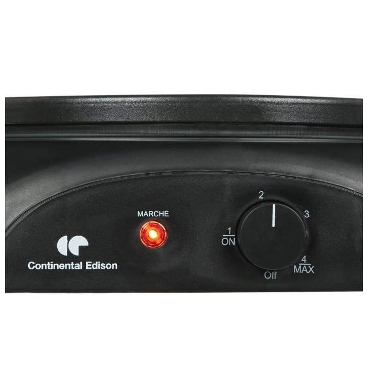 Crepiere CONTINENTAL EDISON CEP1000B Diametre 30 cm