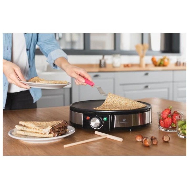 Crepiere CONTINENTAL EDISON CP1200IN Diametre 28 cm