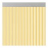 Rideau Acudam Ferrara Portes Jaune Transparent Extérieur PVC Aluminium 90 x 210 cm