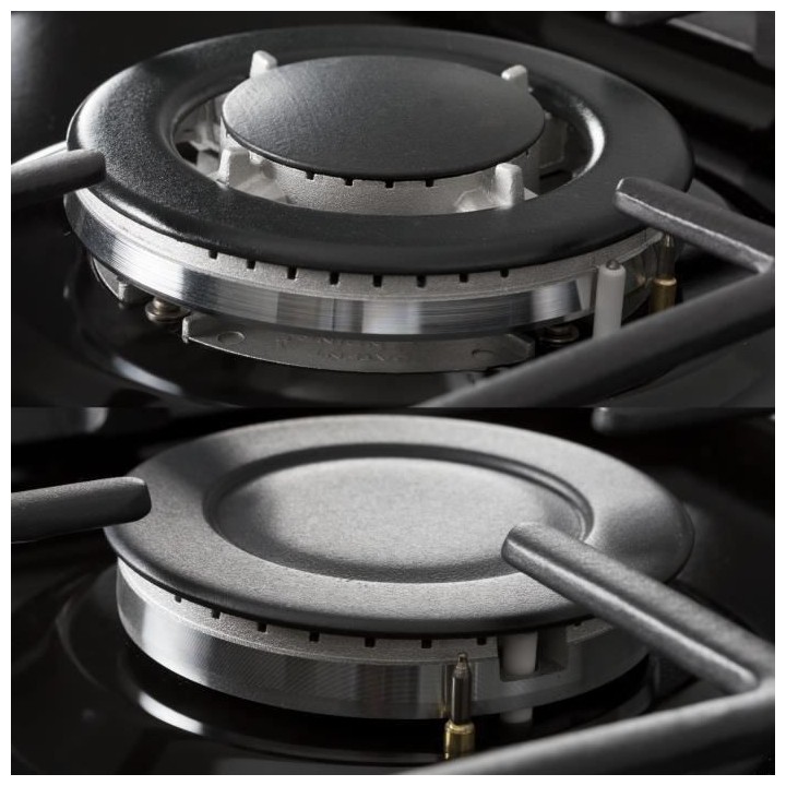 Cuisiniere piano gaz 3 fours électriques CONTINENTAL EDISON CECP903FB