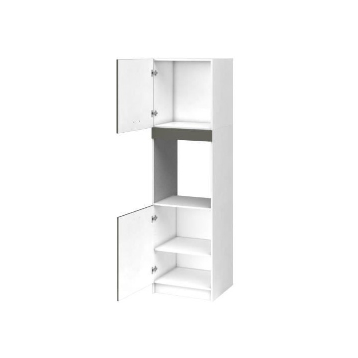 EXTRA - Meuble colonne four de cuisine L 60cm - Truffe Laqué