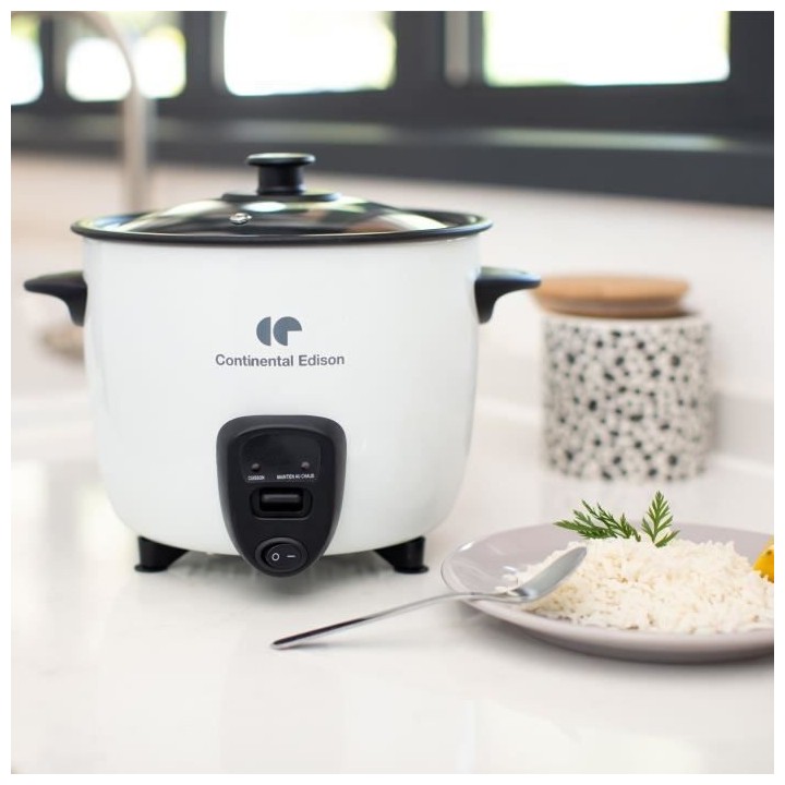 CONTINENTAL EDISON CR15W Cuiseur a Riz 1,5 litre 400W