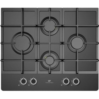 Plaque de cuisson gaz CONTINENTAL EDISON 4 foyers L60 x P51 cm CECTG4G