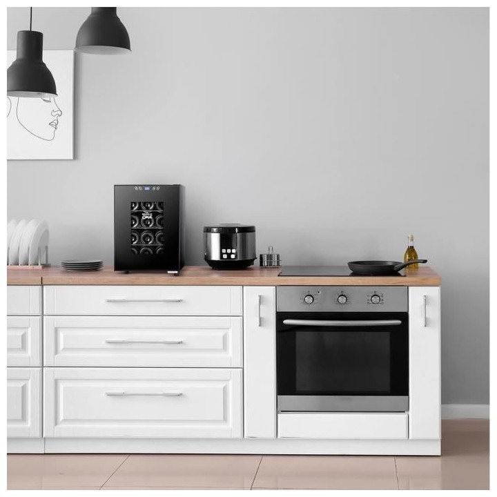 La Nouvelle Cave by Continental Edison Cave a vin 12 bouteilles, claye