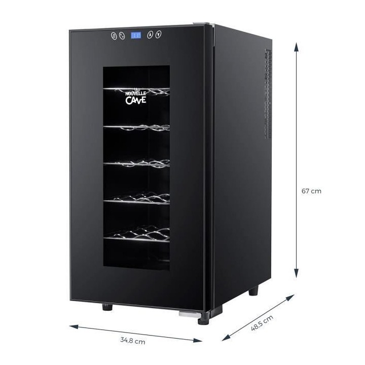 La Nouvelle Cave by Continental Edison Cave a vin 18 bouteilles, claye