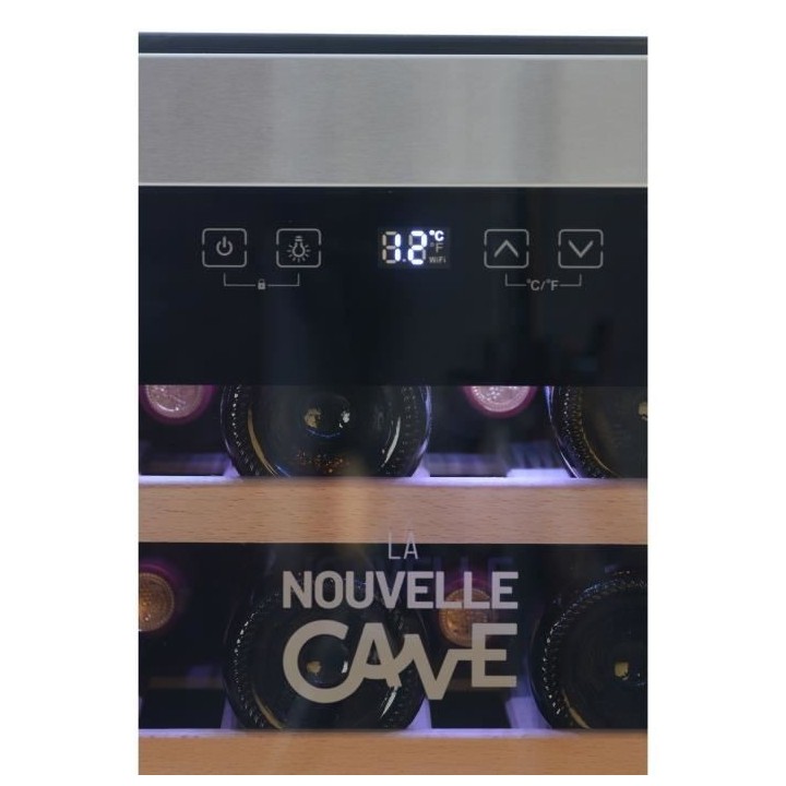 La Nouvelle Cave by Continental Edison Cave a vin de service sous plan