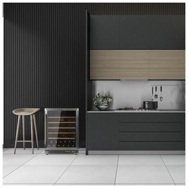 La Nouvelle Cave by Continental Edison Cave a vin de service sous plan