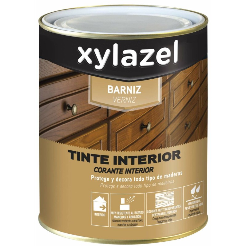 Vernis Xylazel 5396045 Intérieur Teinture 750 ml Incolore Mat