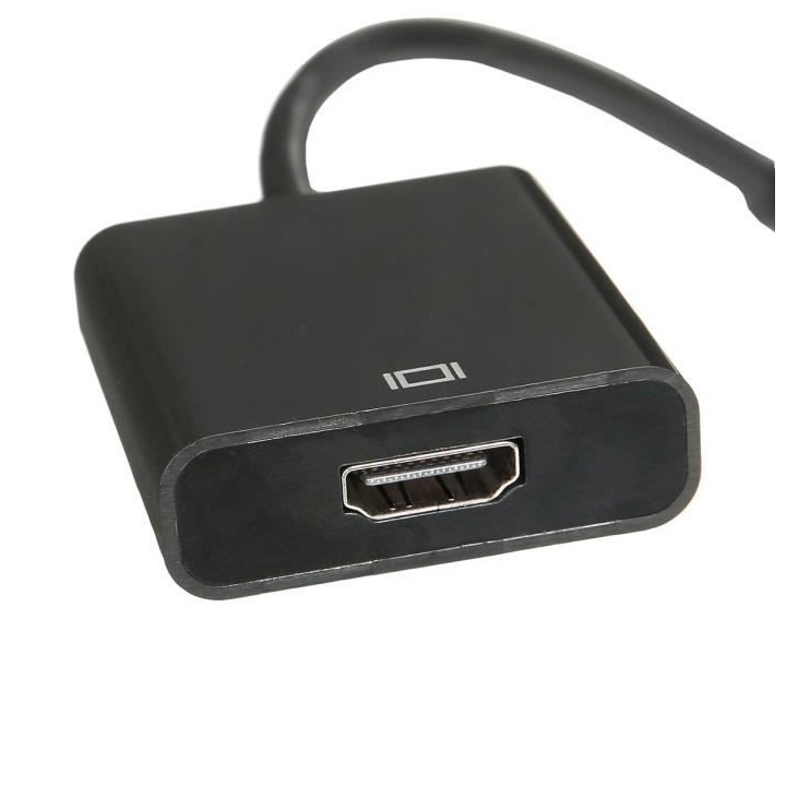 Continental Edison Ad Display Port mâle/HDMI femelle - 0m15