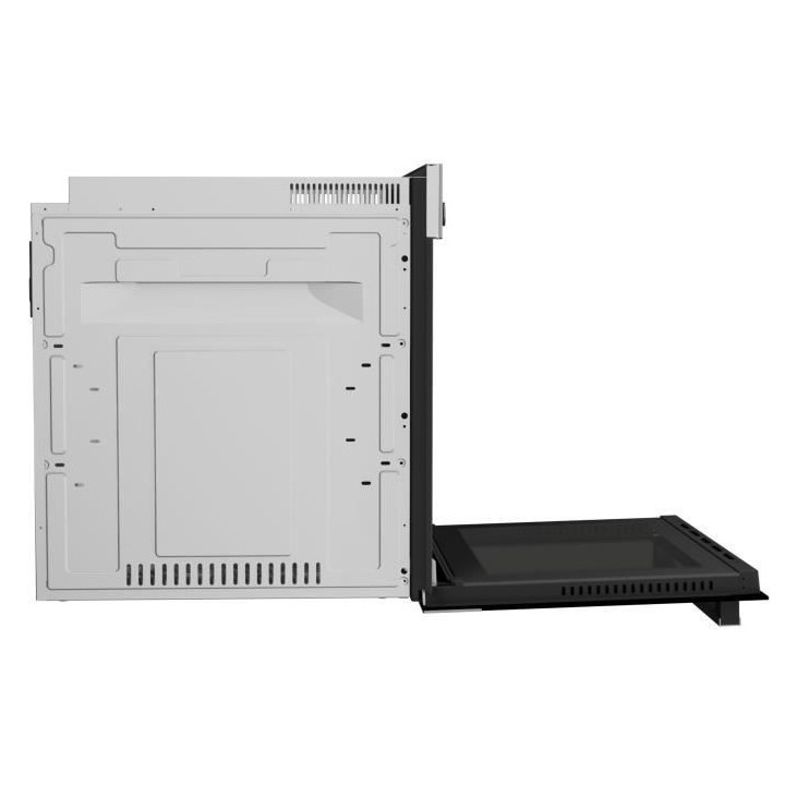 Four encastrable pyrolyse Continental Edison CEF60PBIX inox et noir 60