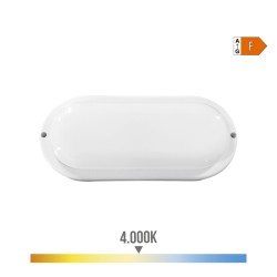 Applique LED EDM Ovale Blanc 18 W F 1820 lm (4000 K)