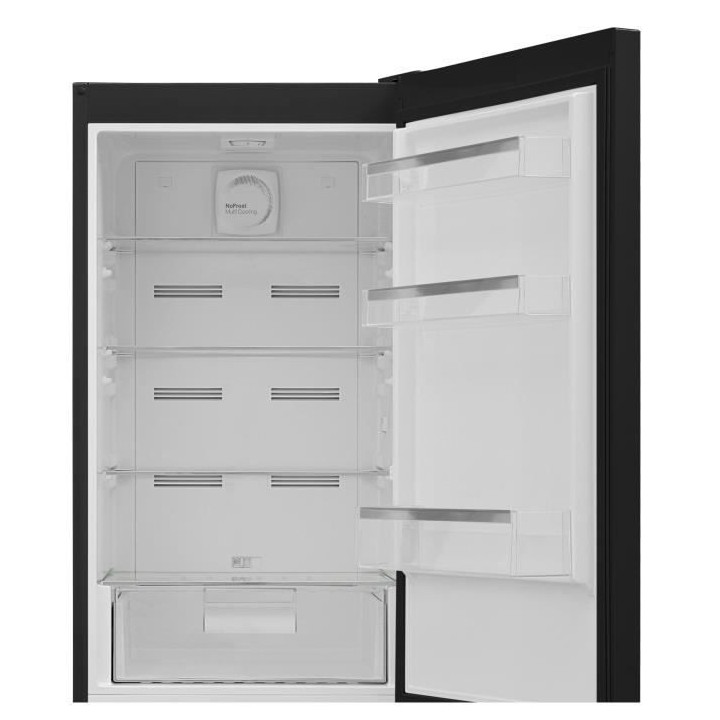 Réfrigérateur congélateur bas CONTINENTAL EDISON CEFC291NFIXB 291 L