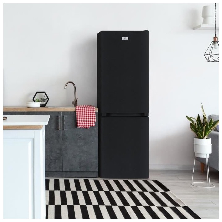 Réfrigérateur congélateur bas CONTINENTAL EDISON CEFC291NFIXB 291 L