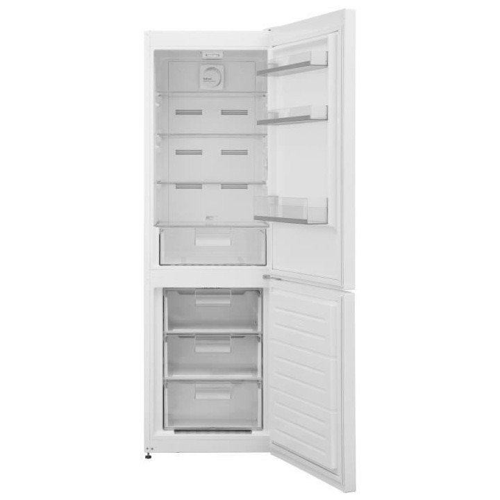 CONTINENTAL EDISON CEFC291NFWP Réfrigérateur congélateur bas 291 L