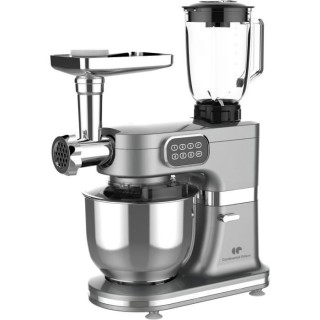 Robot pâtissier multifonction CONTINENTAL EDISON - 1000 W - Gris