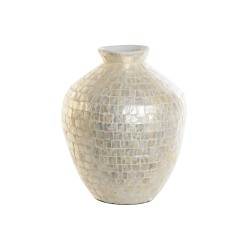 Vase DKD Home Decor Blanc...