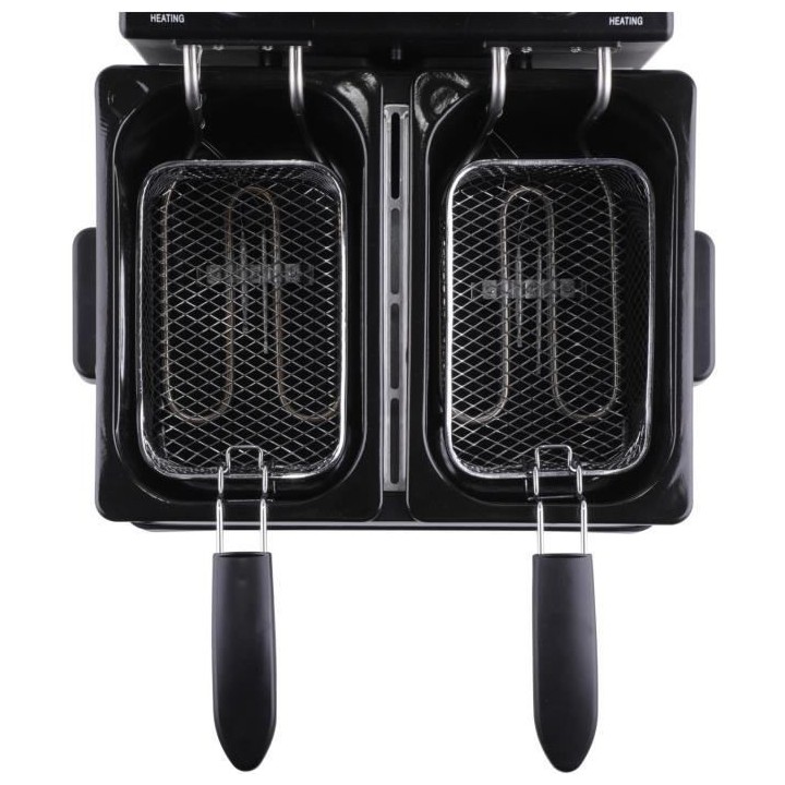 CONTINENTAL EDISON FRIN friteuse - 5 litres - 2 cuves - inox