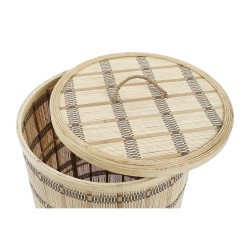 Set de basket DKD Home Decor 40 x 40 x 63 cm Bambou