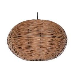 Suspension DKD Home Decor 48 x 48 x 31 cm Marron Rotin 50 W