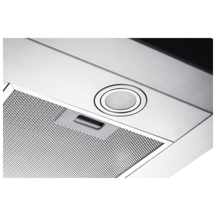 Hotte décorative murale CONTINENTAL EDISON CEH90ST 90 cm - Inox et no