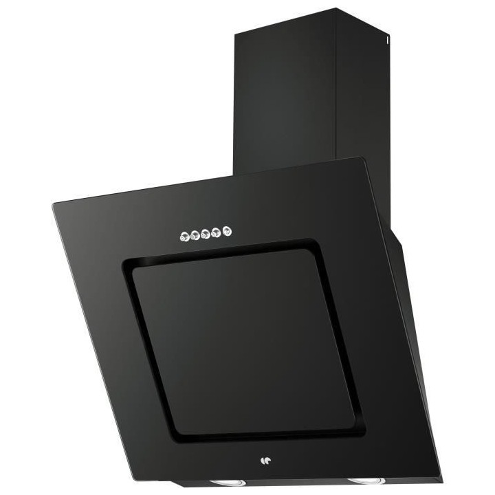 Hotte décorative murale CONTINENTAL EDISON CEHDI6450VB9 60 cm - Verre