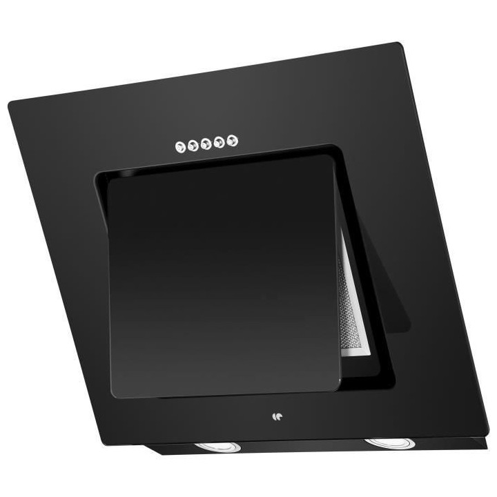 Hotte décorative murale CONTINENTAL EDISON CEHDI6450VB9 60 cm - Verre