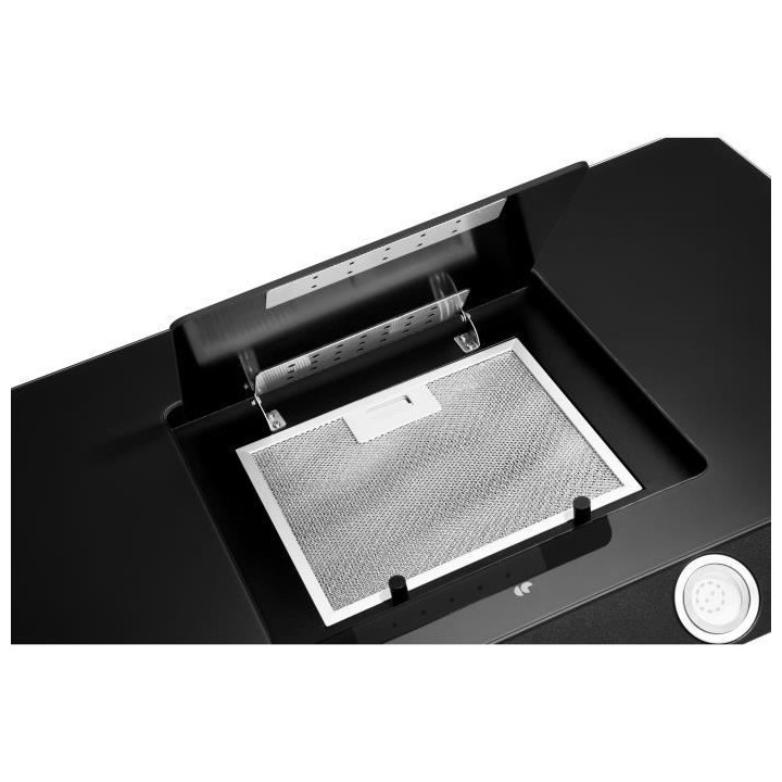 Hotte décorative murale CONTINENTAL EDISON CEHDI6450VB9 60 cm - Verre