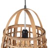 Suspension 33,5 x 33,5 x 48,5 cm Naturel Bambou