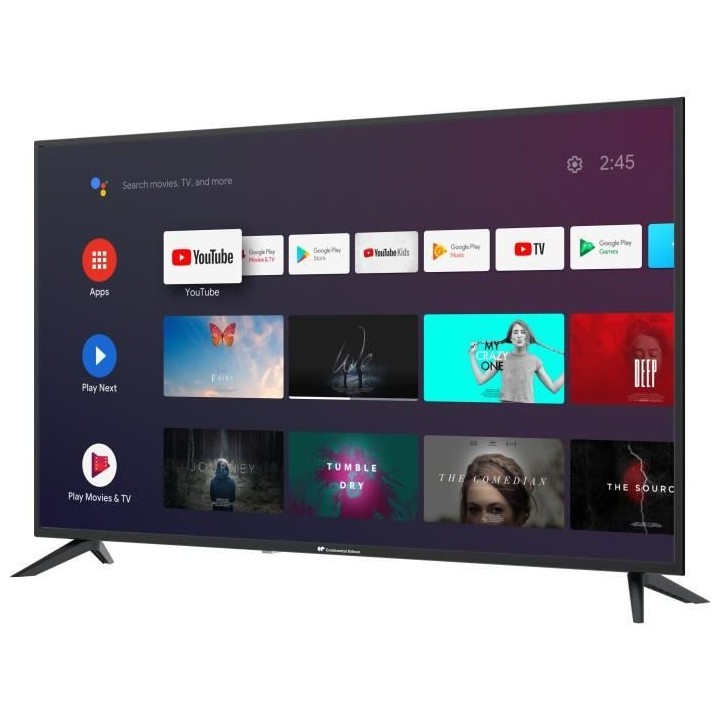 CONTINENTAL EDISON CELED50SA22B6 - TV UHD 4K 50 (126 cm) - Android TV