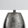 Lampe de bureau 18 x 31,8 x 44,5 cm Céramique Argent