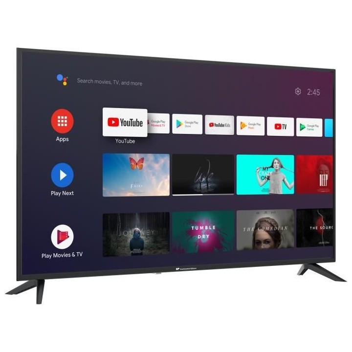 CONTINENTAL EDISON CELED50SA22B6 - TV UHD 4K 50 (126 cm) - Android TV