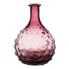 Vase verre Mauve 16 x 16 x 22 cm