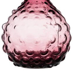 Vase verre Mauve 16 x 16 x 22 cm