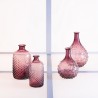 Vase verre Mauve 20 x 20 x 27 cm