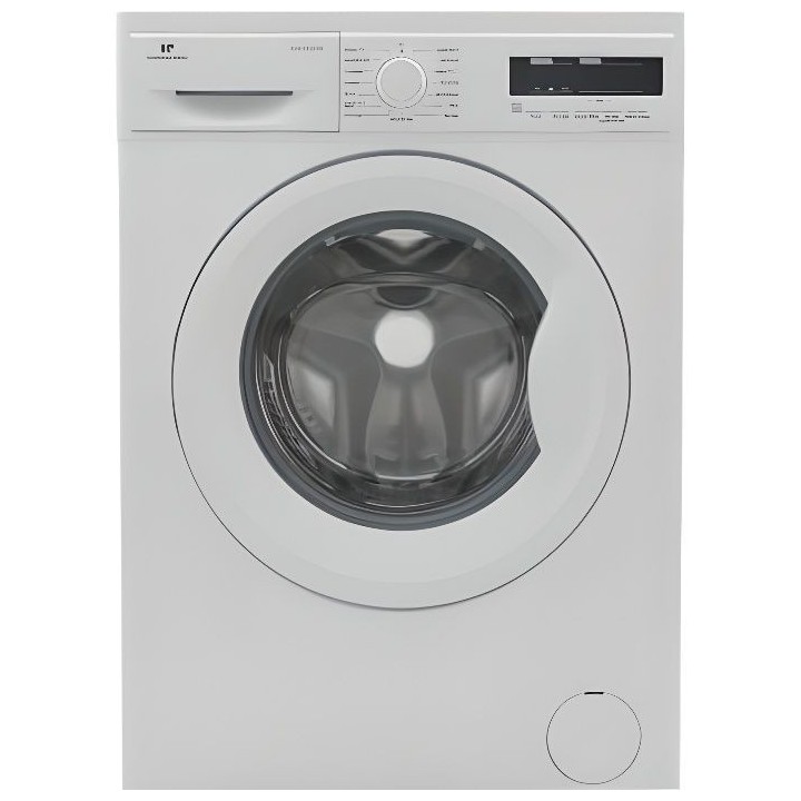 Lave-linge hublot CONTINENTAL EDISON CELL12120W1 - 12 kg - L 59,7 cm -