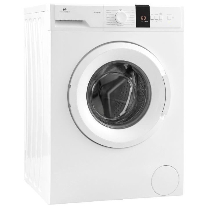 Lave-linge hublot CONTINENTAL EDISON CELL9120W2 - 9 kg - Largeur 59,7