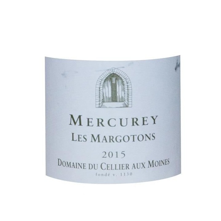 Domaine du Cellier aux Moines 2015 Mercurey Les Margotons - Vin blanc