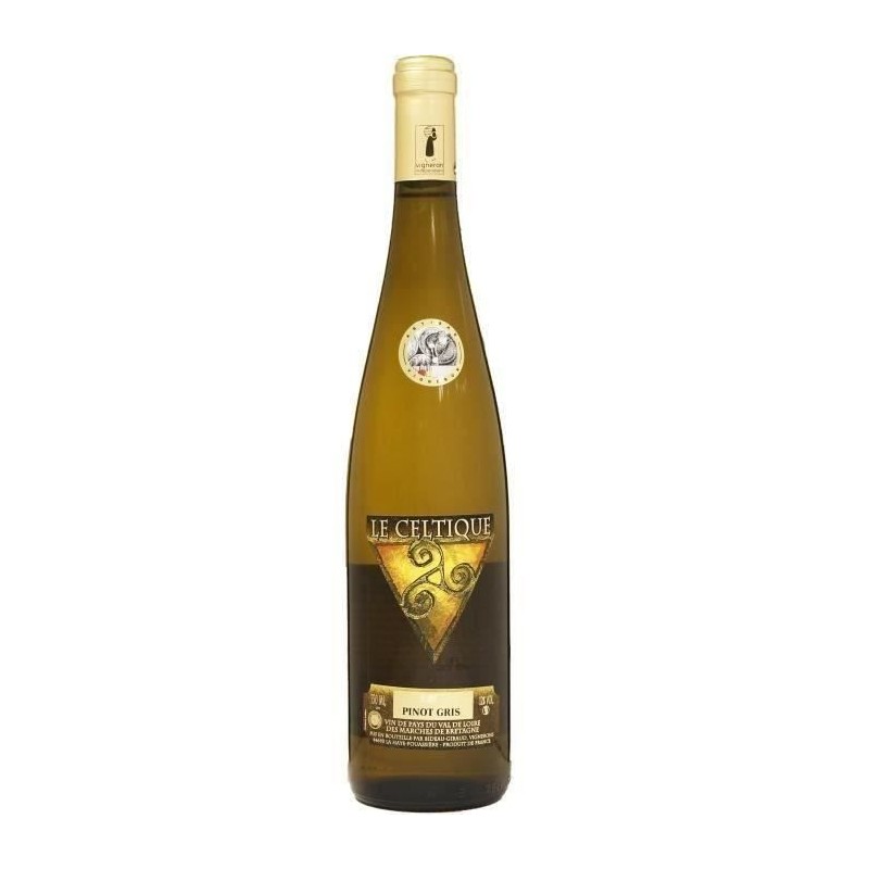 Le Celtique IGP Pinot Gris - Vin blanc du Val de Loire