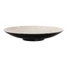 Centre de Table 50 x 50 x 4,5 cm Blanc Nacre noire