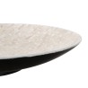 Centre de Table 50 x 50 x 4,5 cm Blanc Nacre noire