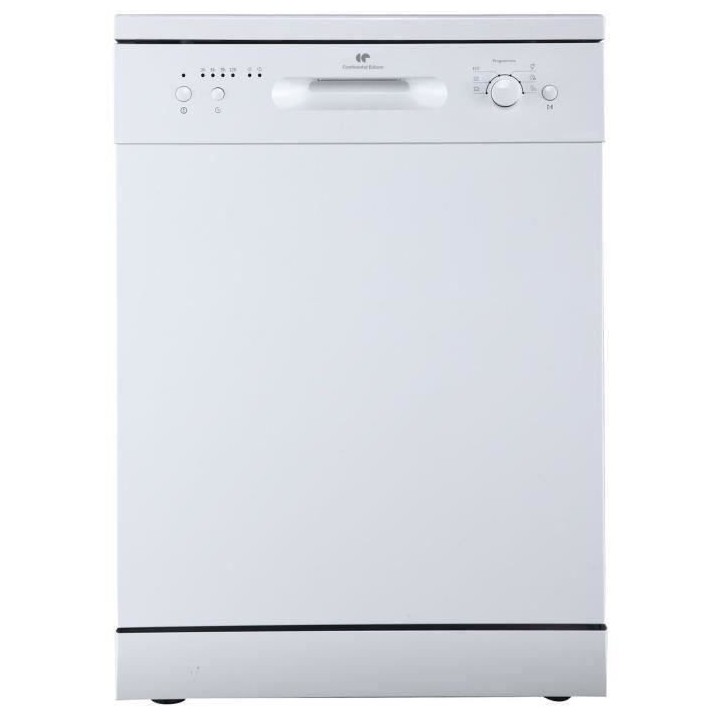 Lave-vaisselle  pose libre CONTINENTAL EDISON CELV1247DDW3 - 12 couve