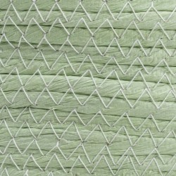 Lot de paniers Corde 20 x 20 x 27 cm Vert clair (3 Pièces)