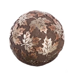 Balles Décoration Marron Bronze 10 x 10 x 10 cm (8 Unités)