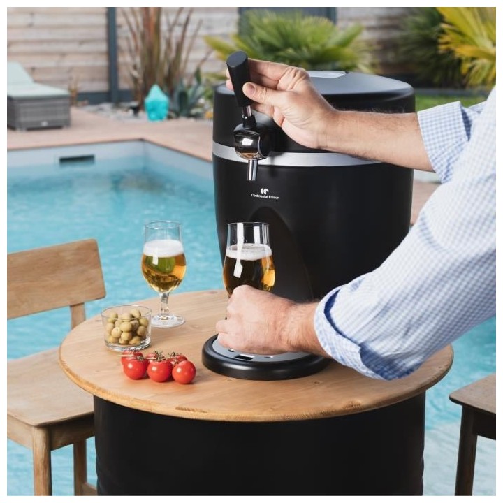 Tireuse a biere 5L CONTINENTAL EDISON MB5B3 - Noir